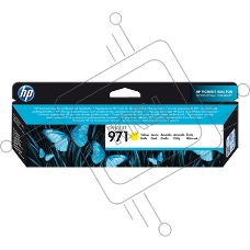 Картридж струйный HP 971 CN624AE желтый для HP OJ Pro X476dw/X576dw/X451dw/X551dw (2500стр.)