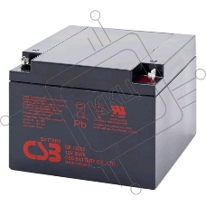 Батарея CSB GP-12260 (12V, 26Ah) для UPS клеммы F2