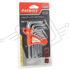 Набор ключей PATRIOT SKТ-9, TORX,T10-T50,CRV, 9 шт