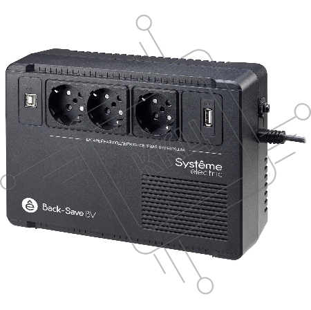 ИБП Systeme Electriс Back-Save, 800VA/480W, 230V, Line-Interactive, AVR, 3xSchuko, USB charge(type A), USB