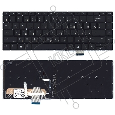 Клавиатура для ноутбука HP Elitebook 1040 G4 черная с подсветкой