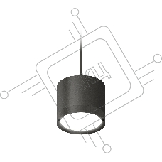 Светильник Ambrella Light XP8111011 SBK/PBK черный песок/черный полированный GX53 (A2333, C8111, N8113)