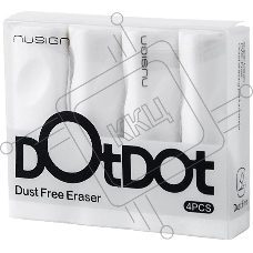 Ластик Deli Nusign NS748 белый