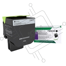 Картридж лазерный Lexmark 6000 стр. черный для CS417dn,CX417dn