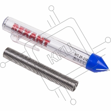 Припой с канифолью 20гр. d=1.0мм (Sn60 Pb40 Flux 2.2%) REXANT 09-3103