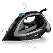 Утюг BBK ISE-2405 черный/серебро, 2400 Вт
