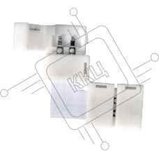 LED 1L / Соединитель электрический коннектор для 3528, 2835 одноцветной светодиодной ленты L (10pkt)