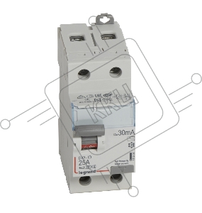 Выключатель дифференциального тока (УЗО) 2п 25А 30мА тип AC DX3 Leg 411504