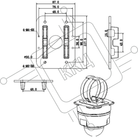 Крепление Dahua DH-PFA152-E