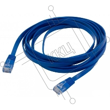 Сетевое оборудование  Patchcord molded 5E Copper 1m Blue
