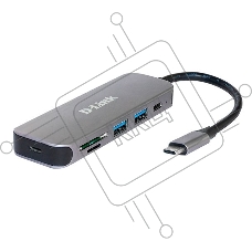 Разветвитель USB 2.0 D-Link DUB-2325 2порт. черный (DUB-2325/A1A)