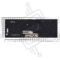 Клавиатура для ноутбука Asus Zenbook Flip 14 UX462DA серебристая с подсветкой