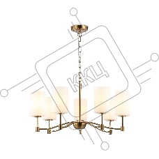 Люстра Ambrella light LH56053/7 BS/FR латунь/белый матовый E14*7 max 40W D680*950