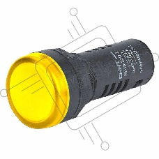 Индикатор ND16-22D/2C желтый, встр. резистор, IP65 АС/DC230В (R) CHINT