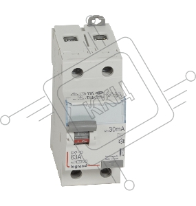 Выключатель дифференциального тока (УЗО) 2п 63А 30мА тип AC DX3 Leg 411506