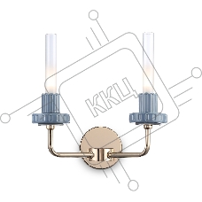 Светильник Ambrella light LH53130/2 GD/WH/GB золото/белый/серо-синий 4W 3000K 290*180*290
