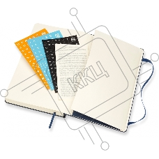 Ежедневник Moleskine CLASSIC DAILY LARGE 130х210мм 400стр. фиксирующая резинка синий сапфир