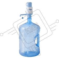 Помпа для 19л бутыли Hotfrost A6 механический голубой/серый