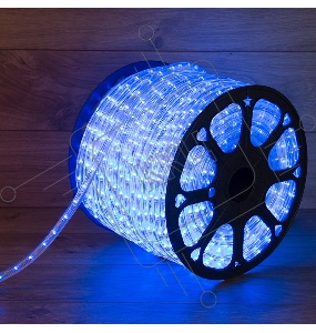 Дюралайт LED, постоянное свечение (2W) - синий, 30 LED/м, бухта 100м
