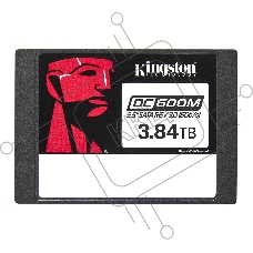 Накопитель SSD Kingston SSD DC600M, 3840GB, SATA III, 2.5