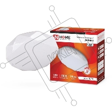 Светильник светодиодный DECO ДАЙМОНД 12Вт 230В 6500К 780лм 190мм IN HOME 4690612033617