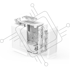 Компьютерный корпус ZALMAN i4, ATX, WHITE, FRONT MESH, SIDE MESH, 2x3.5