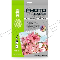 Фотобумага Cactus CS-MSA412020 A4/120г/м2/20л./белый матовое самоклей. для струйной печати