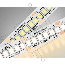 Светодиодная лента Ambrella light GS3301 2835 240Led/ 18W m/ 24V IP20 3000K/ 5000*10*1.2mm (2 конт.)