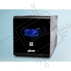 Источник бесперебойного питания PowerMan Smart Sine 1000 black (Pure Sine Wave/LCD Display/USB/Software/RJ11/45)