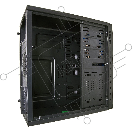 Корпус Minitower Exegate EX272749RUS QA-412U Black, mATX, <без БП>, 2*USB+2*USB3.0, Audio