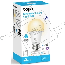 Умная Wi-Fi лампа TP-Link WiFi Bulb, A60 size, E27, 8.7W, 2700K warm white, 800 lumens