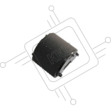 Ролик подхвата Cet CET5857 (RL1-0568-000/RL1-2412-000) для HP LJ Enterprise P3015/P3005 M521/M525 1-го лотка