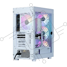 Компьютерный корпус ZALMAN i4 TG, ATX, WHITE, FRONT MESH, WINDOW, 4x3.5