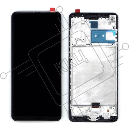 Дисплей для Samsung Galaxy A21S SM-A217F TFT черный с рамкой