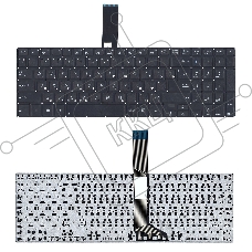 Клавиатура для ноутбука Asus V551 черная плоский Enter