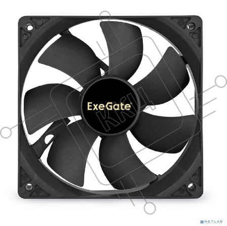 Вентилятор ExeGate ExtraPower EP12025B3P, 120x120x25 мм, двойной шарикоподшипник, 3pin, 1600RPM, 25dBA