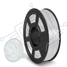 Филамент NVPRINT TPU Trans. White для 3D печати диаметр 1.75мм  длина 165 метров  масса 0,5 кг