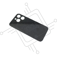Задняя крышка (стекло) для iPhone 14 Pro (A2891) в сборе со стеклом камеры (узкий вырез) белая
