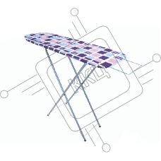 Доска гладильная DOGRULAR БЕРЕЗКА Мини серая