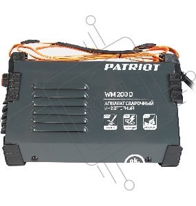 Сварочный аппарат Patriot WM200D инвертор ММА 9.1кВт