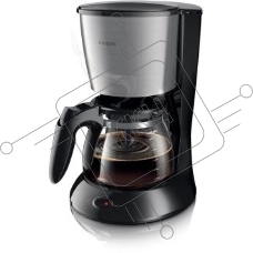 Кофеварка капельная Philips HD7462/20 черный/серебристый, исп. кофе - молотый, 1.2 л, 1000 Вт