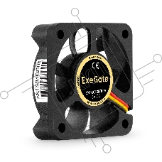 Вентилятор для корпуса ExeGate EX05010S3P-5 черный, 50 мм, 5500 об/мин, 33.5 дБ, 3 pin