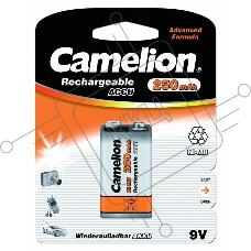 Аккумулятор Camelion 9V-250mAh Ni-Mh BL-1 аккум-р,9В 5014
