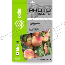 Фотобумага Cactus CS-MA315050 A3/150г/м2/50л./белый матовое для струйной печати