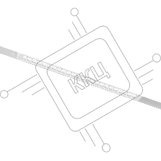 Трековый линейный светильник Ambrella light GL8080 WH белый IP20 18W 3000-6000K 220V 24° 410*25*41