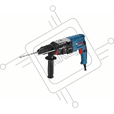 Перфоратор Bosch GBH 2-28 F Перфоратор SDS-plus 0611267600 {880 Вт, БСП, 3.2Дж, 2,9кг, 3реж, L-Case }