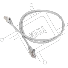 Кабель Патч-корд LANMASTER LSZH FTP кат.5e, 5.0 м, серый