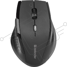 Мышь беспроводная Defender Accura MM-365 черный, 1600 dpi, радиоканал, USB, кнопки - 6