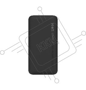 Внешний аккумулятор Xiaomi Mi Power Bank black (10000mAh, 2xUSB, QC3.0, Li-Pol, быстрая зарядка) (VXN4305GL)