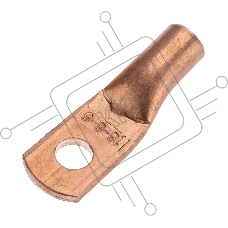 Наконечник медный ТМ 16-6-6 (16мм² - Ø6мм) (в упак. 100 шт.) REXANT